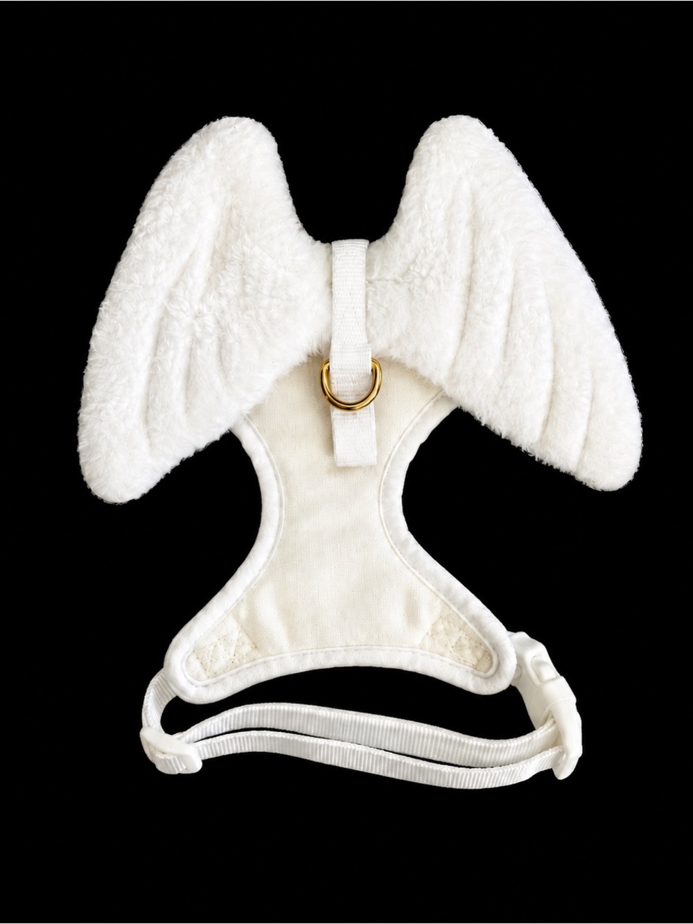 Pup Crew Angel Wings Dog Harness Costume Vest for Small Dogs